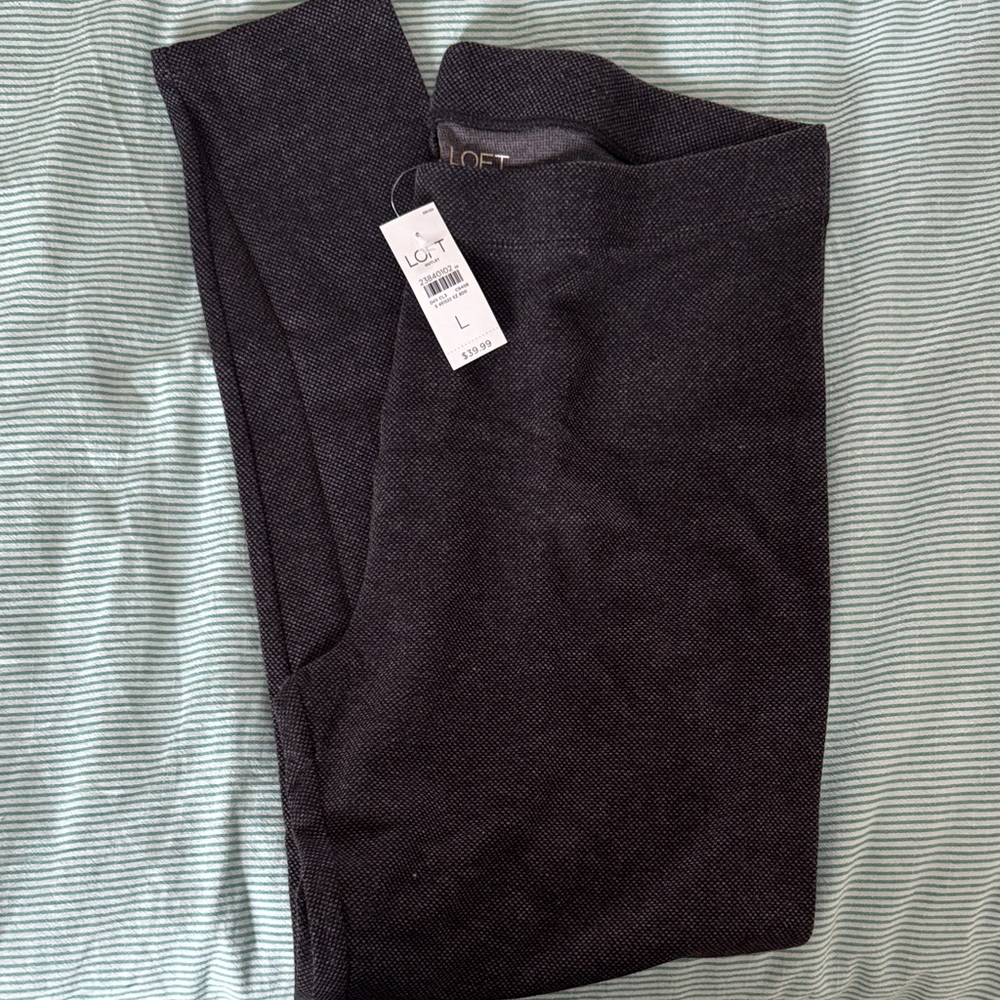 LOFT Women’s Charcoal Leggings